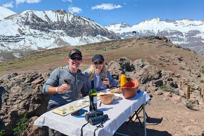 Andean Tour - Stop 2: Condor’s Lookout Near Farellones and the Wine-Cheese Picnic