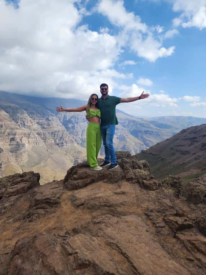 Andes sunset - Cordillera Andes panoramic with picnic - Valle Nevado: where the scenery turns high-altitude dramatic