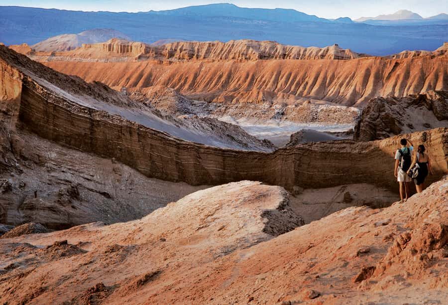Atacama Desert and Magic Bus Visit - The salt-dune portion: moon-like terrain with real explanations