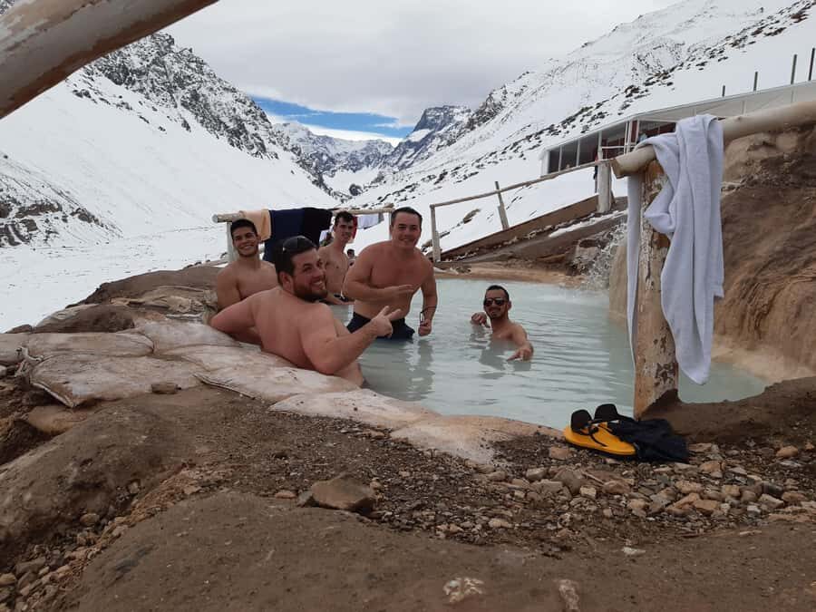 CAJON DEL MAIPO TOUR + TERMAS COLINA + EMBALSE EL YESO AND PICNIC - Colina Thermal Baths: 9 Outdoor Pools From 25°C to 55°C
