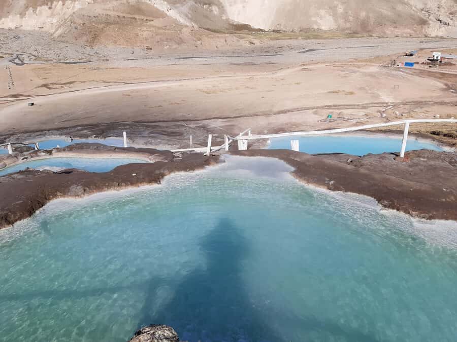 CAJON DEL MAIPO TOUR + TERMAS COLINA + EMBALSE EL YESO AND PICNIC - El Yeso Reservoir at 2,500 m: The 2 km Viewpoint Hike