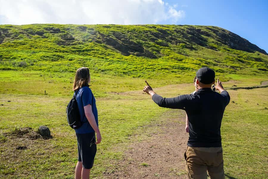 Easter Island: Private Full Day History Of The Moai - Ahu Tongariki: 15 moai and the power of one perfect lineup