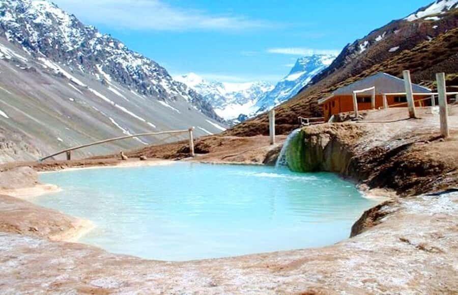 Embalse el Yeso + Termas de Colina with picnic - Full day - Cajón del Maipo: your first real taste of the Maipo River valley