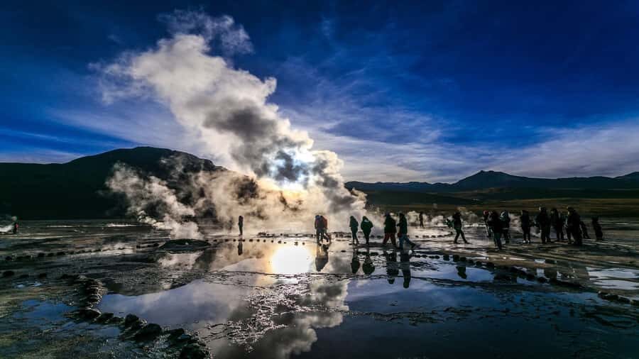From San Pedro de Atacama: El Tatio Geyser Field & Wetlands - El Tatio at sunrise: why this place feels so different