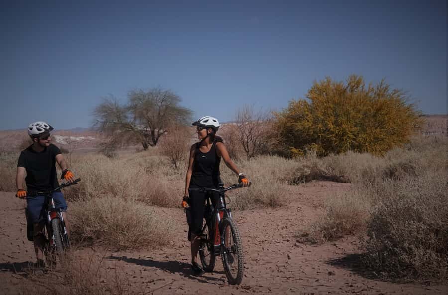 From San Pedro de Atacama: Laguna Cejar E-biking Adventure - Laguna Cejar: The Floating Lesson in Salt