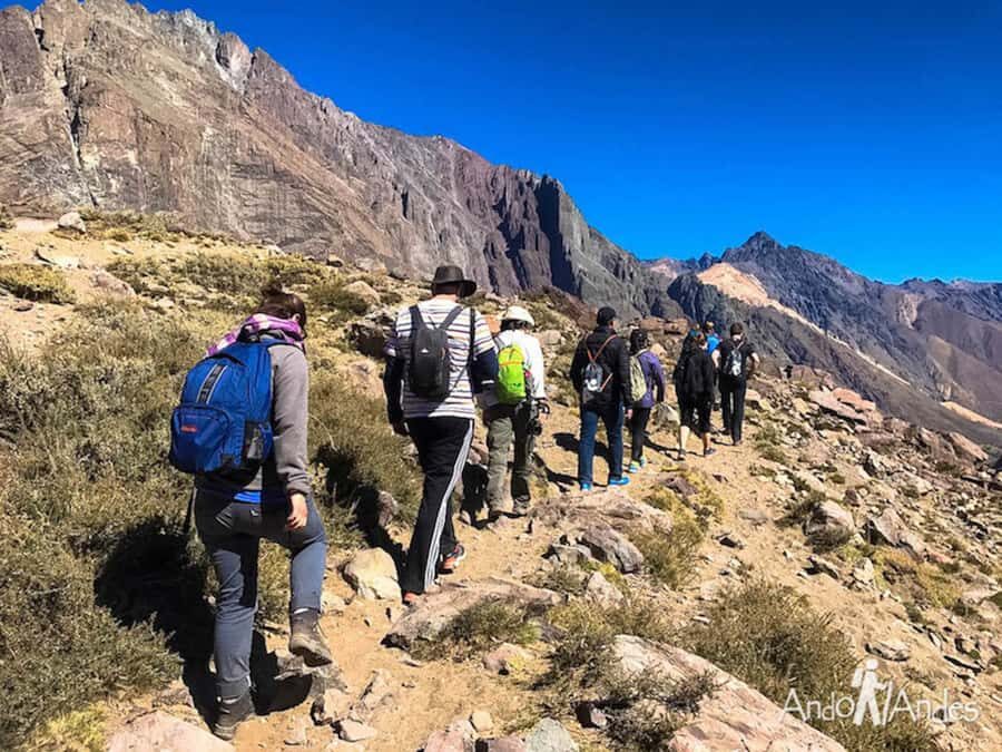 From Santiago: Cajón del Maipo and Volcán San José Hike 8K - The Return Hike and Finishing with San José in View