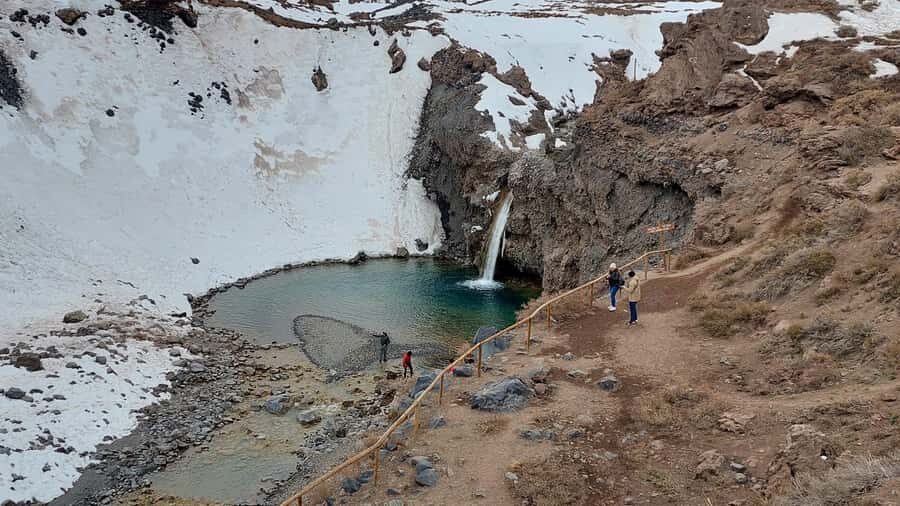 Full day reservoir of the plaster, Cajon del Maipo - Winter Season Reality (June to August): Expect Changes