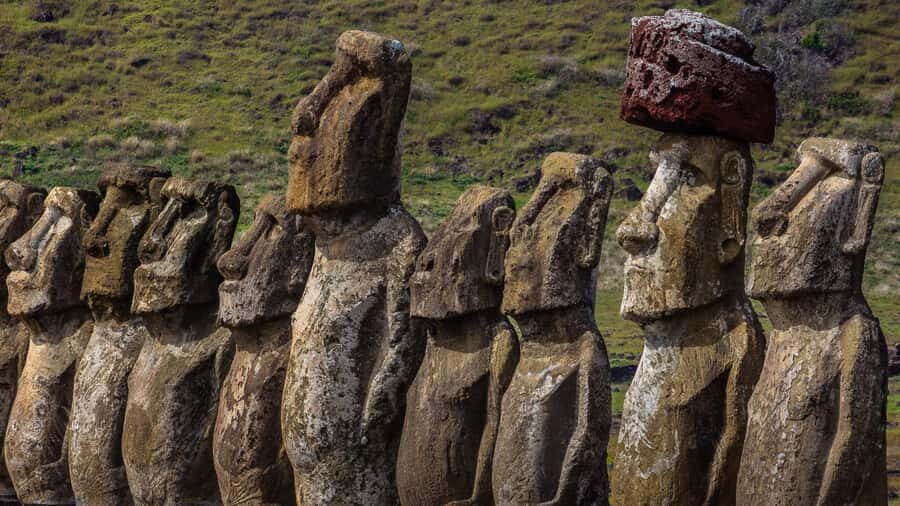 Hanga Roa: Full Day Moai and Mistery - Vaihu: starting with Moai that feel like silent guardians