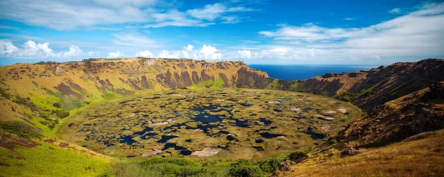 Orongo: The mythical city of kings - Rano Kau: sacred volcano views with a guided cultural story