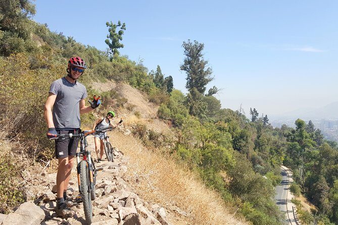 Private San Cristobal Hill Mountain Bike Tour - Stop for skyline moments: Cerro San Cristobal and Mirador Bellavista Terraza