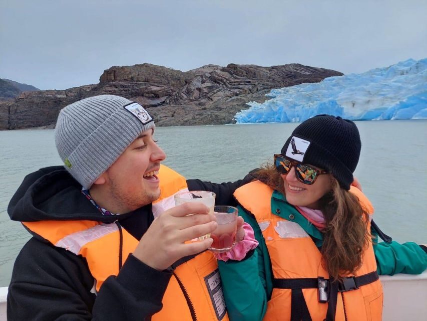 Puerto Natales: Grey Glacier Navigation w/ Transport - Sailing the Grey Glacier face: the main event you came for
