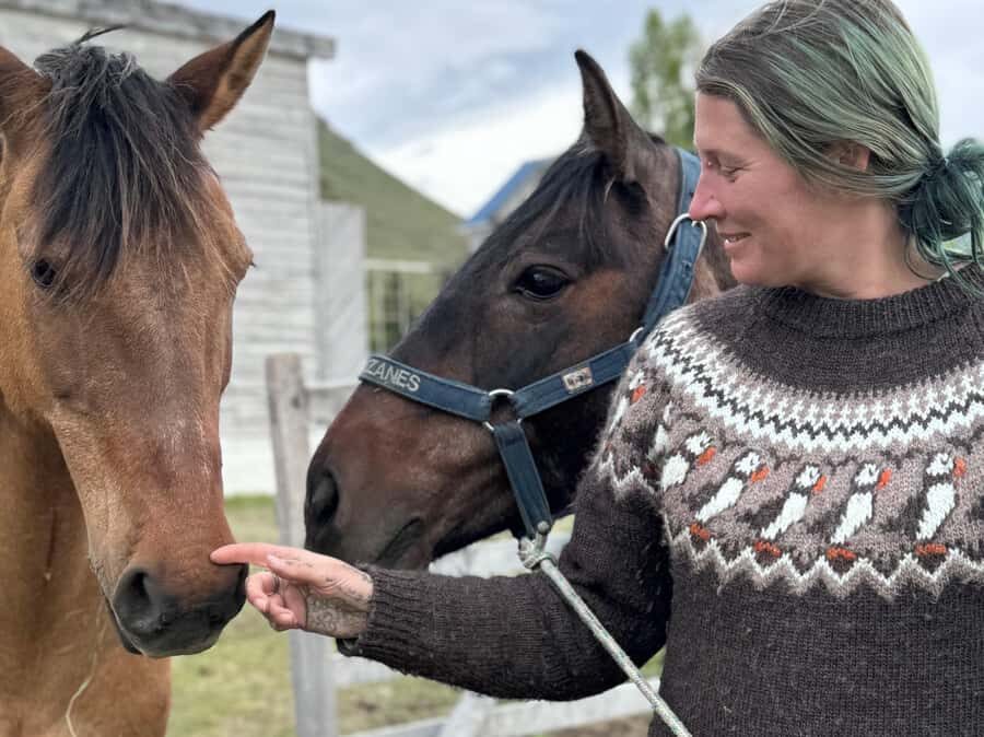 Puerto Natales: Horseback Riding with Horse Connection - Where the day starts at Hotel Posada 3 Pasos barn