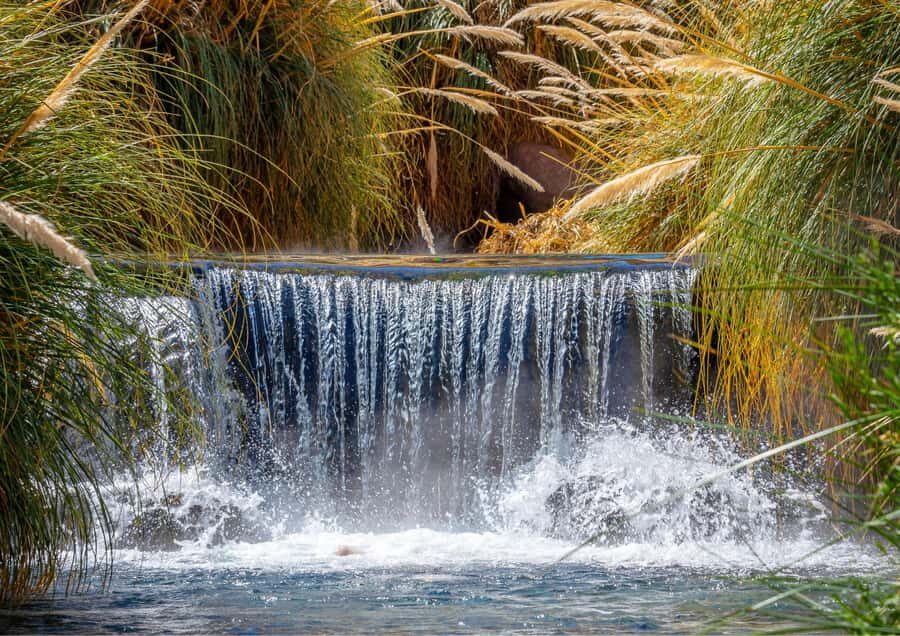 Puritama Hot Springs - Tour : San Pedro de Atacama - Chile - The light lunch with desert views: included, but not a big meal