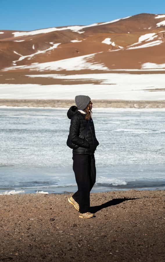 San Pedro de Atacama: Atacama Desert and Salt Flats Day Trip - Crystal Lagoon and Black Lagoon: finishing with color and photo chances