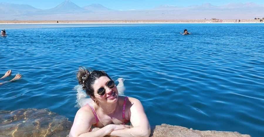 San Pedro de Atacama: Cejar Lagoon - Laguna Piedra: Dead-Sea-Style Buoyancy and a Rinse Break