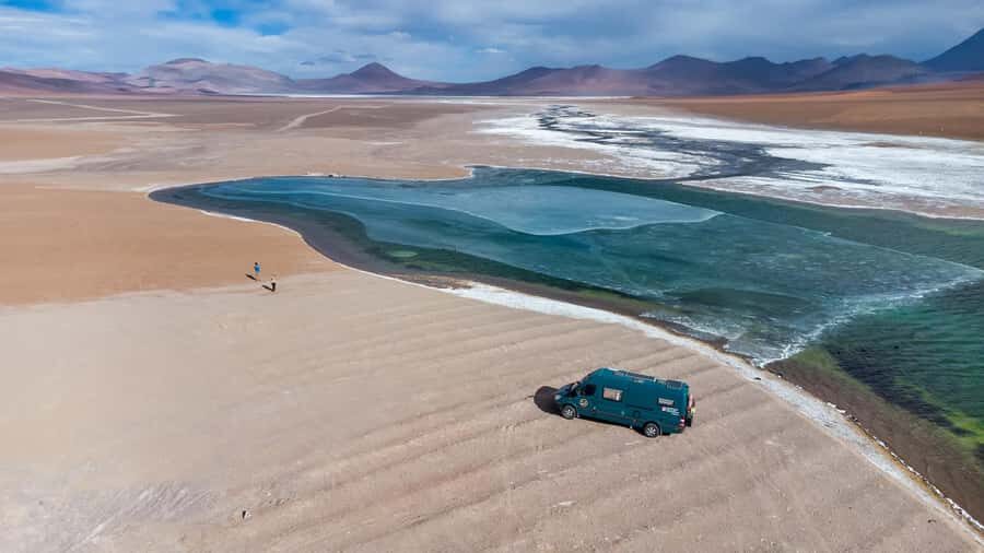 San Pedro de Atacama Day Trip: Atacama Desert and Salt Flats - Quepiacó River: the Atacama ecosystem stop many people overlook