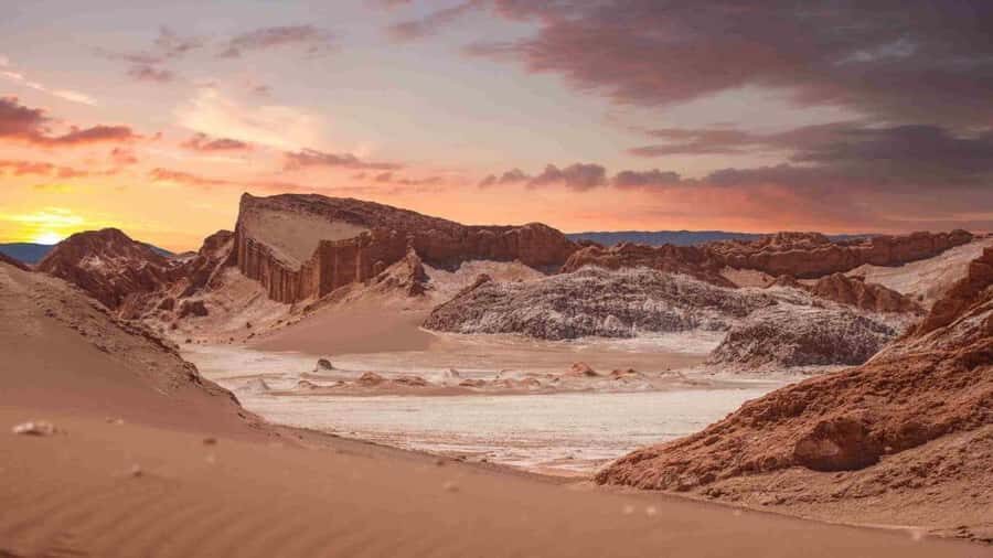 San Pedro de Atacama Day Trip: Atacama Desert and Salt Flats - Crystal Lagoon and Black Lagoon: the classic finish for photos