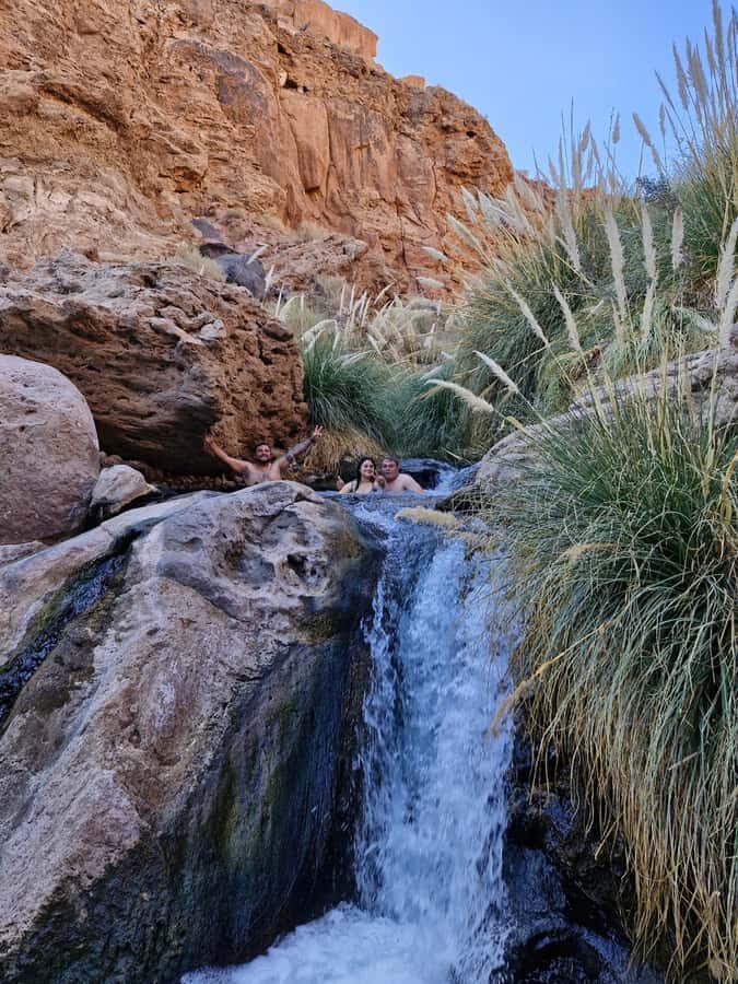 San Pedro de Atacama: Hiking to Purilibre Hot Springs - The Trail Along the Puritama River: what 40 minutes really means