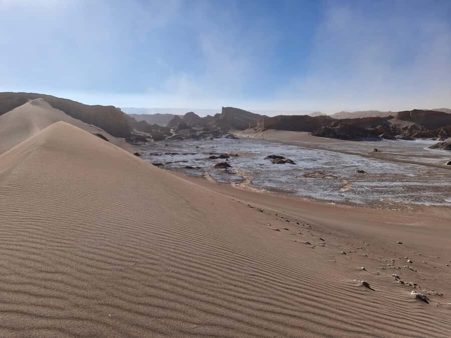 San Pedro de Atacama: Moon Valley tour and sunset - Las Tres Marías: erosion you can see, not just read about