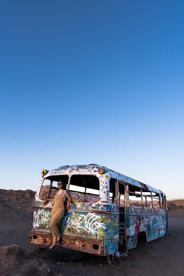 San Pedro de Atacama: Vallecito + Magic Bus - The Abandoned Desert Bus: The Iconic Atacama Photo Set