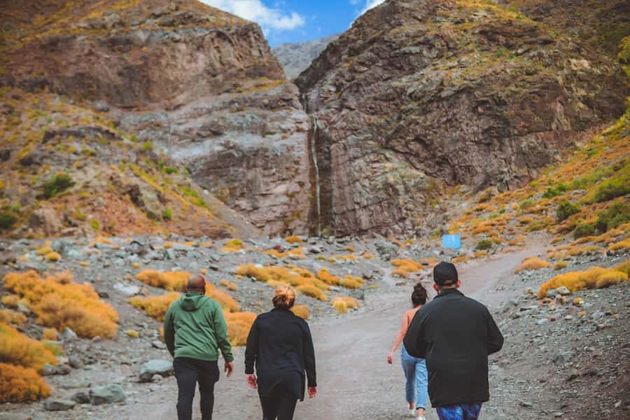 Santiago: Cajón del Maipo Hot Springs & Chilean Barbecue - Chilean BBQ dinner: finger foods, wine, and a meal that keeps coming