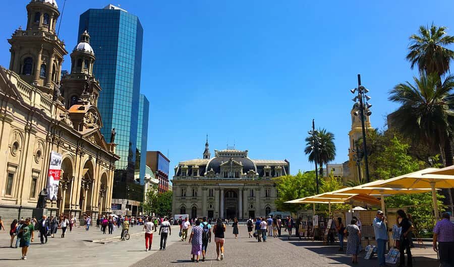 Santiago Half-Day Walking Tour with Hotel Pick up & Brunch - Hotel pickup, short van hops, and why the pacing feels right