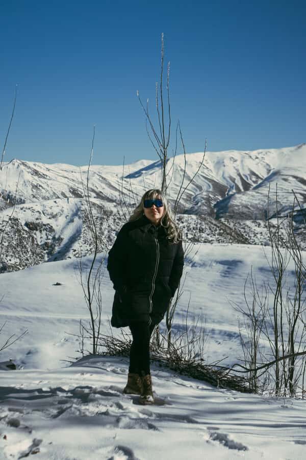 Santiago: Panoramic Snow Tour in Farellones Region. - Plaza de los Pumas to Farellones: where the snow day happens