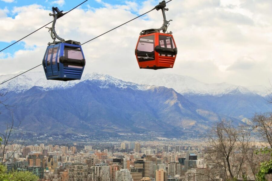 Santiago Pass: The best way to explore the city - Funicular to Explore a Different Side of the Hill