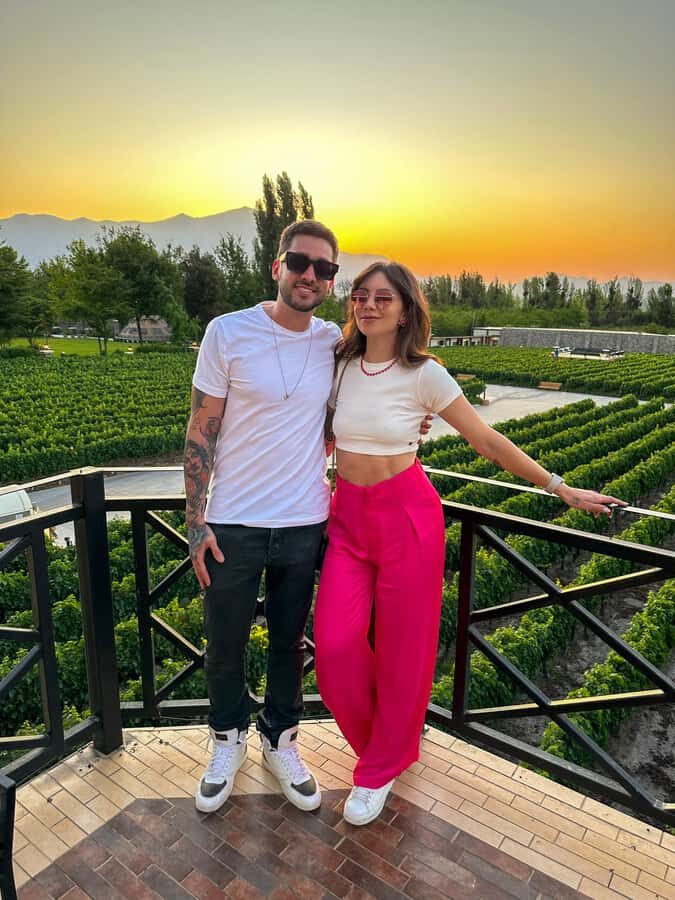 Santiago: Sunset at Vinicola Alyan Family - The 6 Tastings Plus Snack Box Pairing: Where the Fun Is