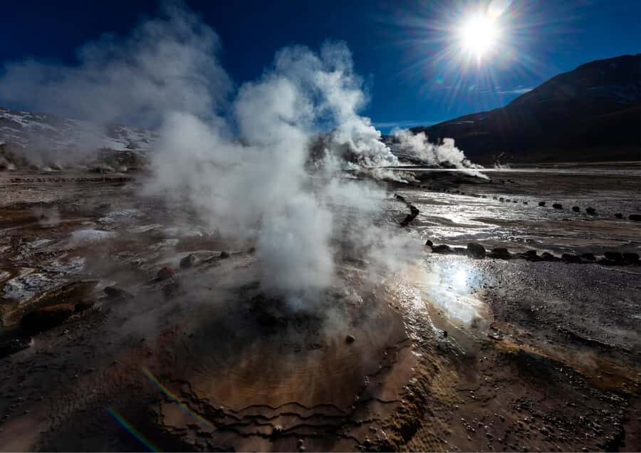 Tatio Gayser - Tour : San Pedro de Atacama - Chile - The 4-hour on-site time: walking, viewpoints, and photos