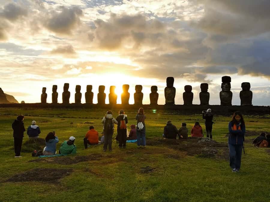 Tongariki Sunrise: Half Day Private Tour - First light at Ahu Tongariki: why this sunrise works